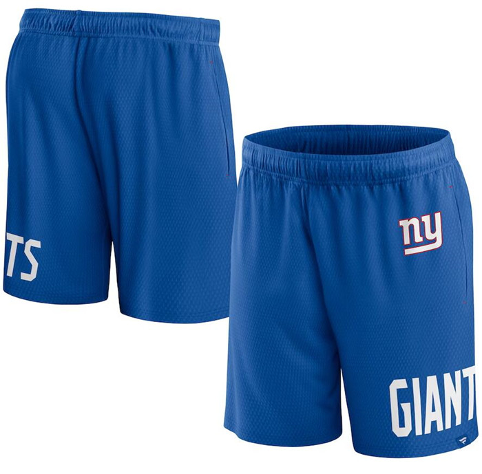 Men's New York Giants Blue Shorts Men's New York Giants Blue Shorts
